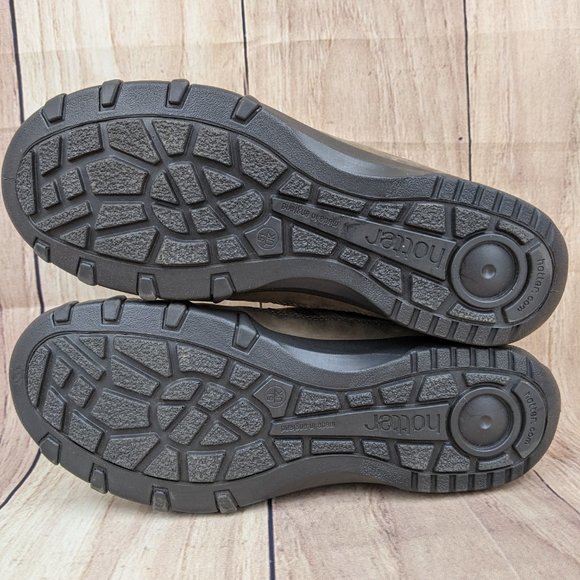 HOTTER Leanne Shoes Comfort Athletic Walking Leather Brown Sz 7.5 - Picture 8 of 10
